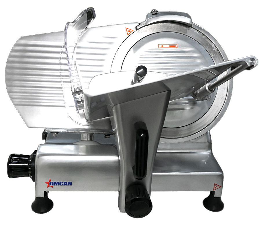 Omcan 12" Belt-Driven Meat Slicer – 110V, 0.33 HP