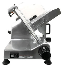 Omcan 12" Belt-Driven Meat Slicer – 110V, 0.33 HP