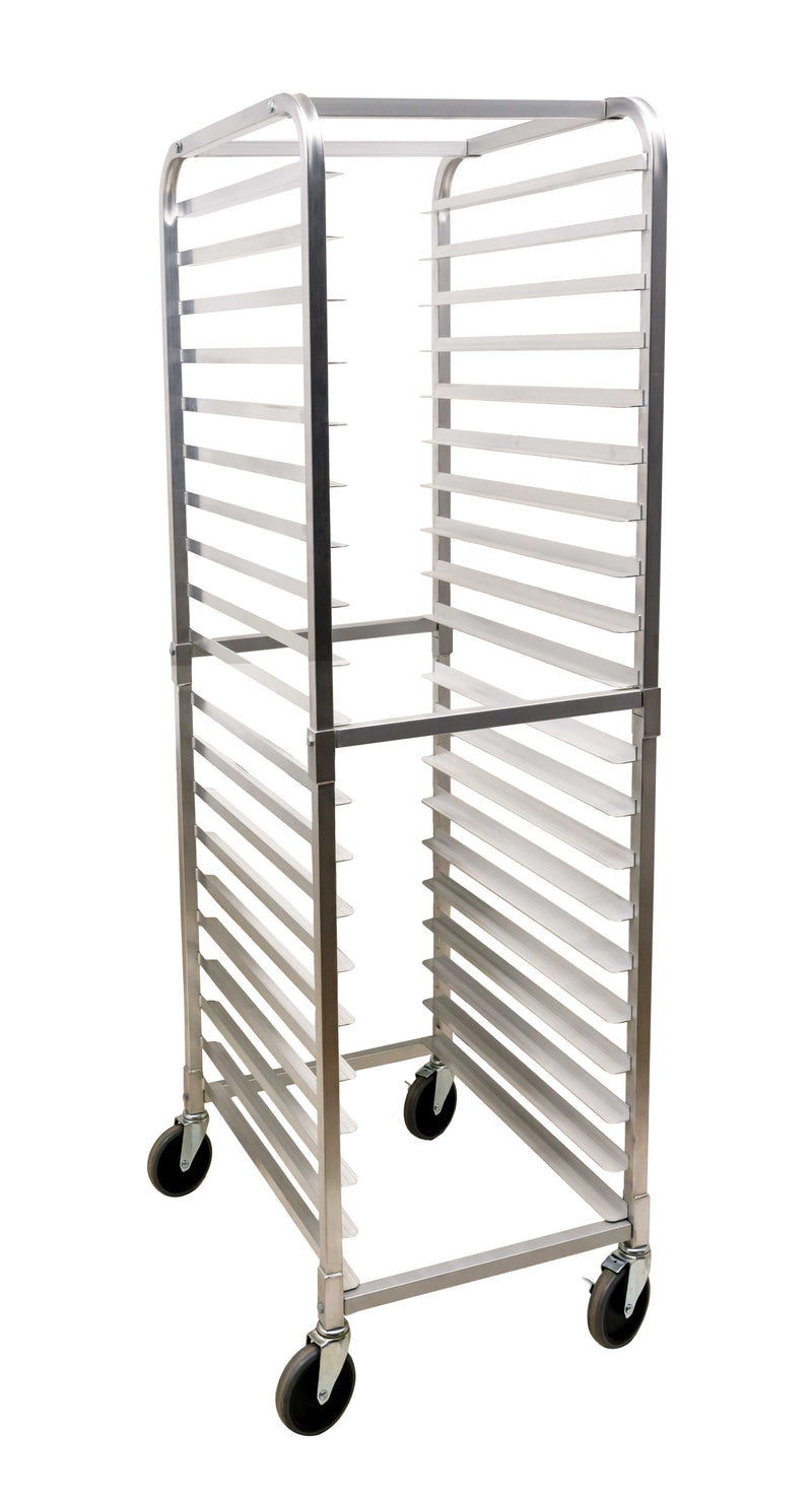 Omcan 20-Slide Aluminum Bun Pan Rack – 3" Spacing | Item 48059