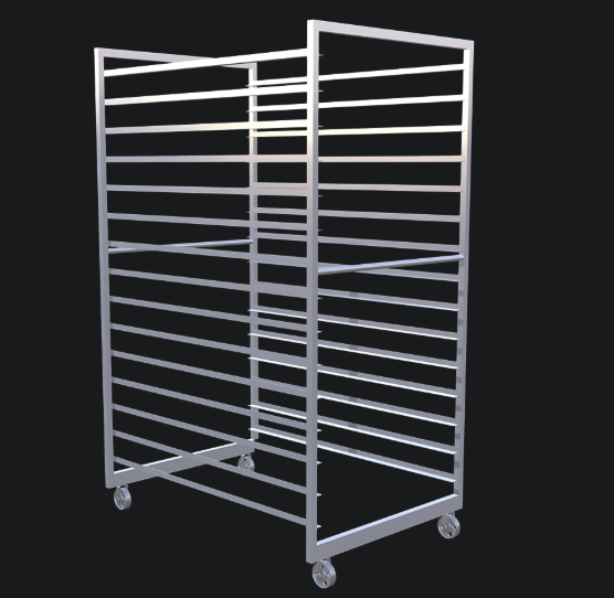 Industrial Cart | Stainless Steel