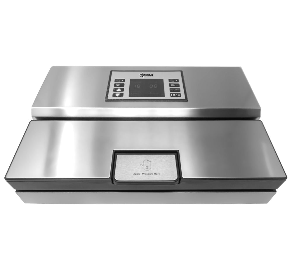 Omcan 12.2" Heavy-Duty Vacuum Packing Machine – Stainless Steel